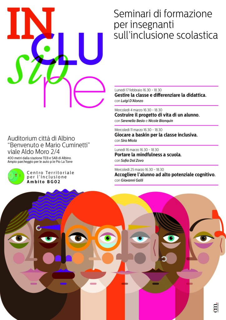 Seminari di formazione per insegnanti sull’inclusione scolastica