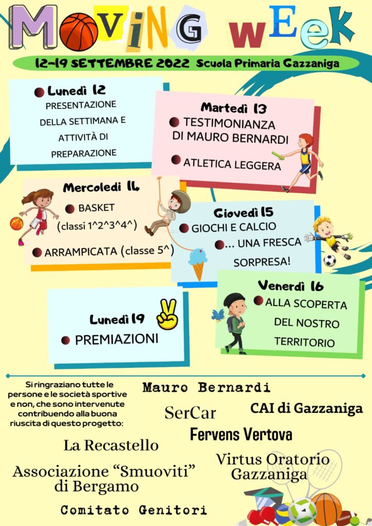 Accoglienza Scuola Primaria GAZZANIGA