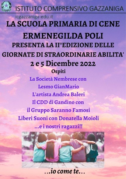 Giornate Straordinarie Abilità – 2 e 5 dicembre 2022