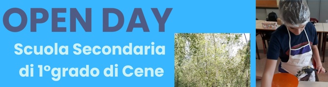open day scuola secondaria di Cene – 14 dicembre ore 18