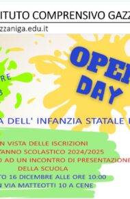 openday infanzia cene