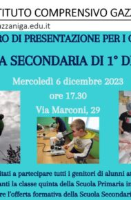 openday secondaria cene